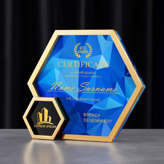 IMT 732 - Exclusive Metal Crystal Award