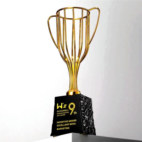 IMT 749 - Exclusive Metal Crystal Award