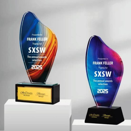 IVA 018 - Exclusive Crystal Plaque