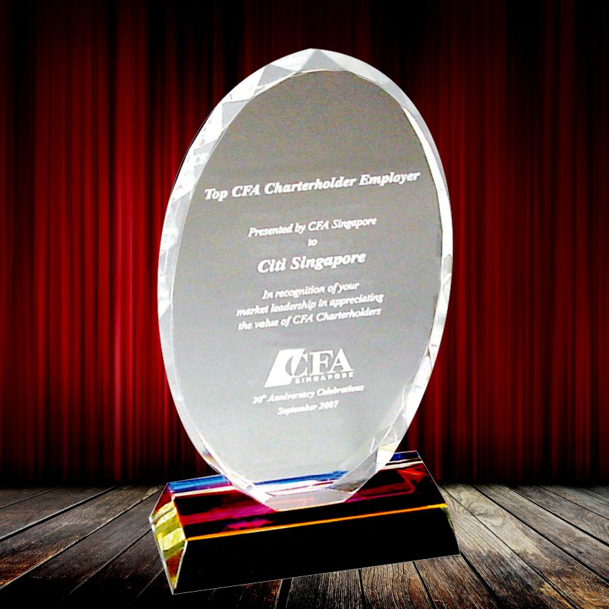 Exclusive Crystal Plaque Trophy Malaysia Online Online Order Trophy